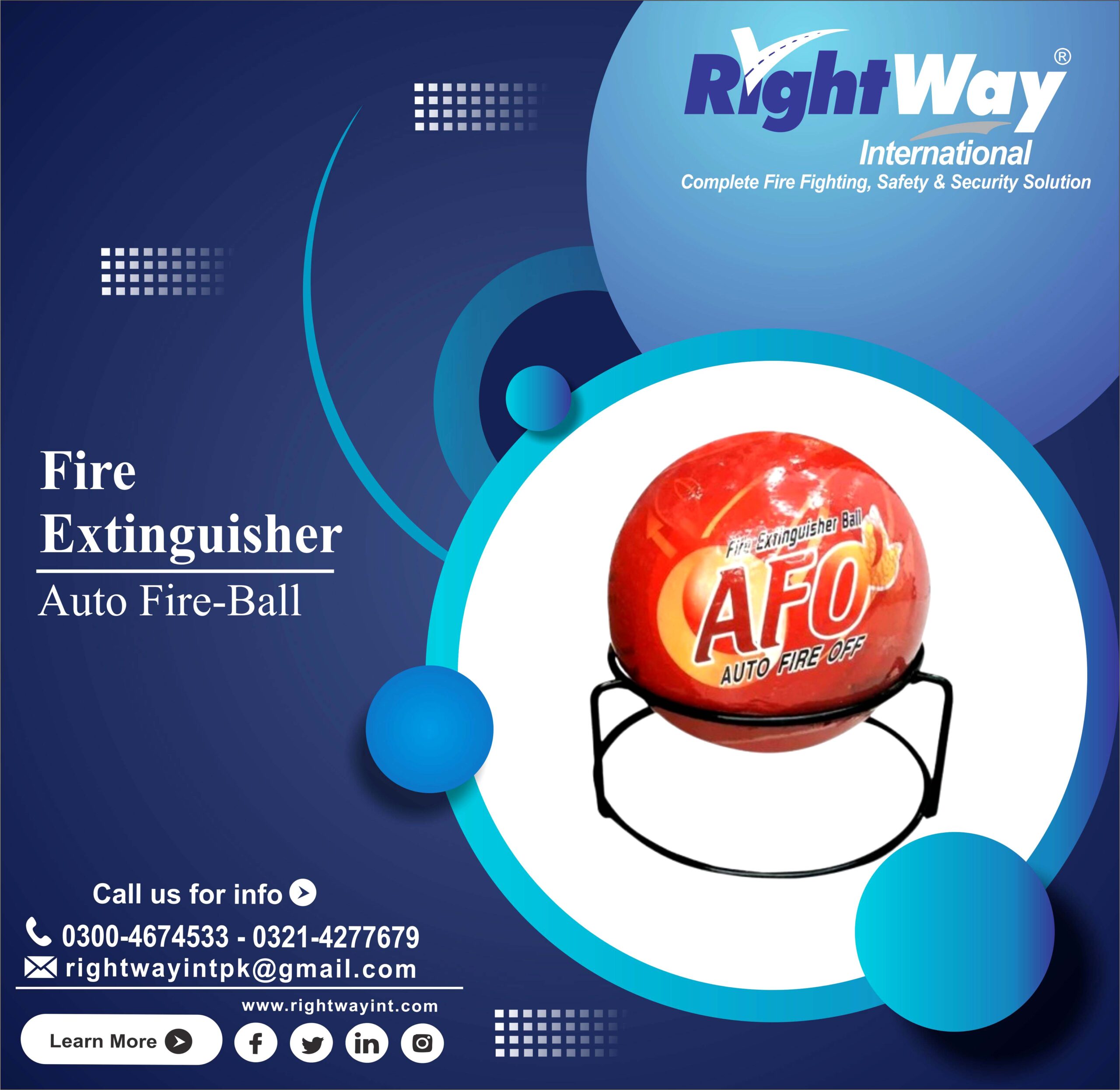 Automatic Fire Ball Pakistan Price Uses Benefits & Fire Safety Solutions