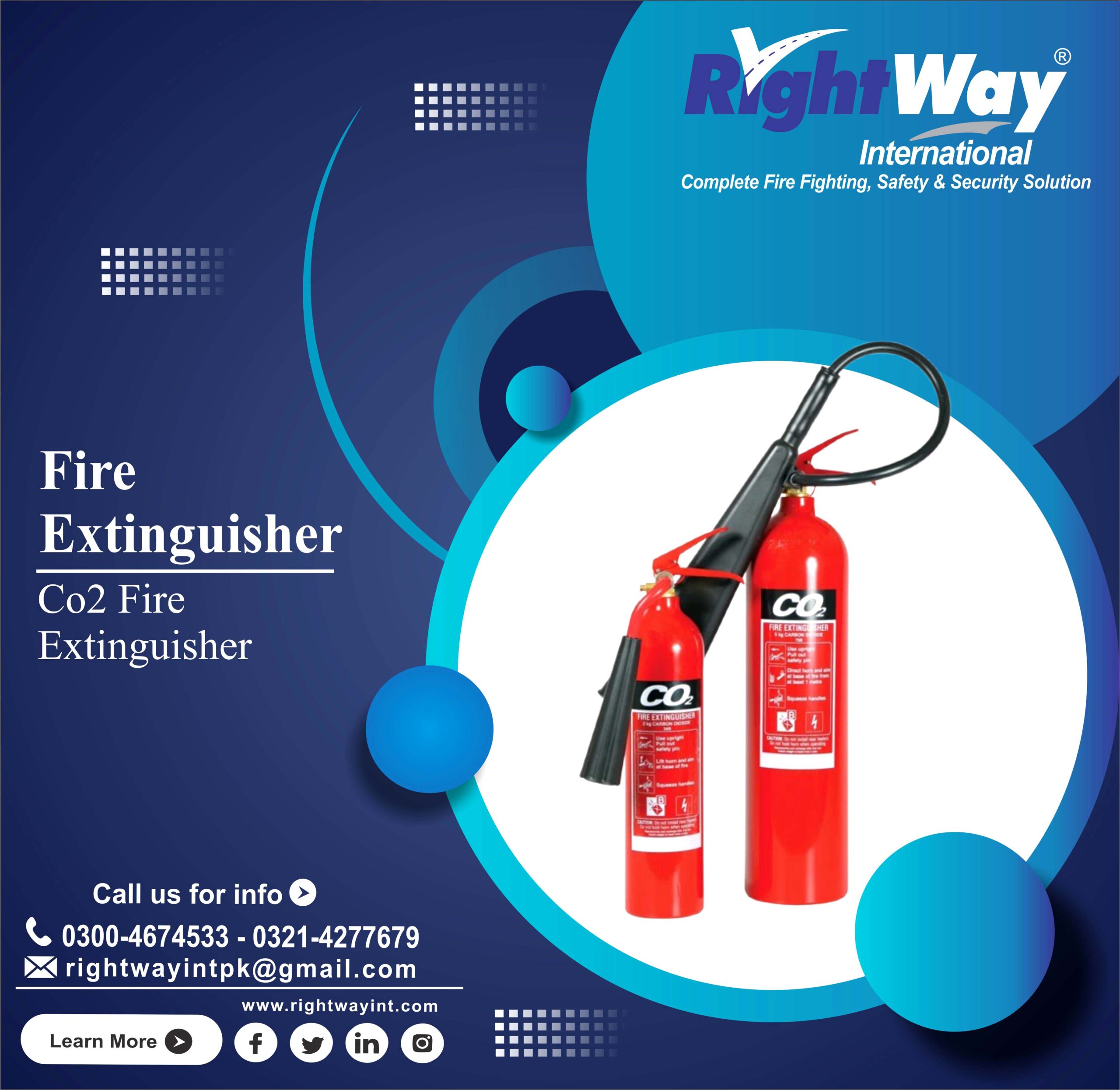 CO₂ Fire Extinguisher in Pakistan – Uses, Training, Refilling Services, and Price Guide