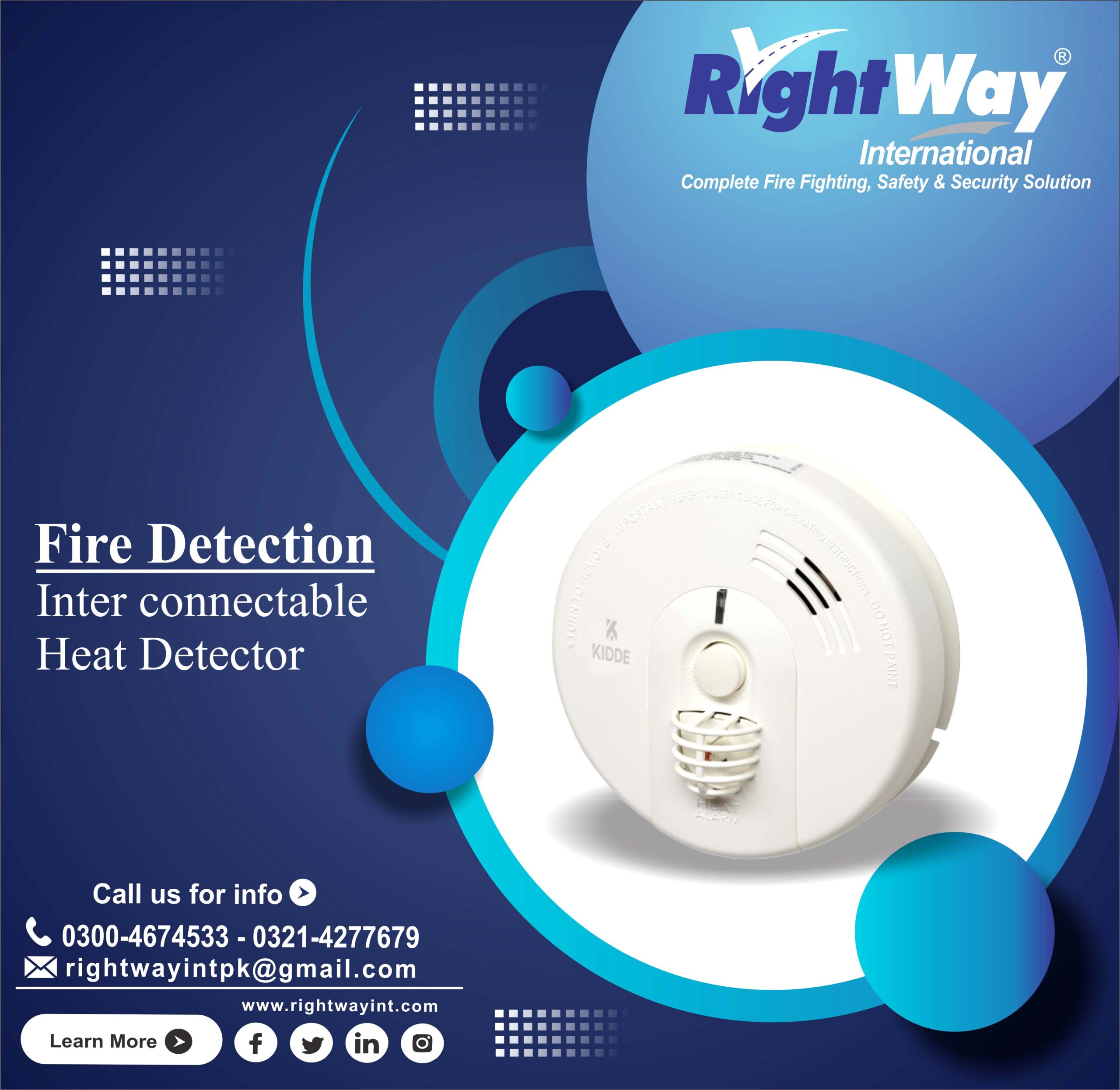 Conventional Heat Detector Pakistan Price Types Uses Benefits & Supplier