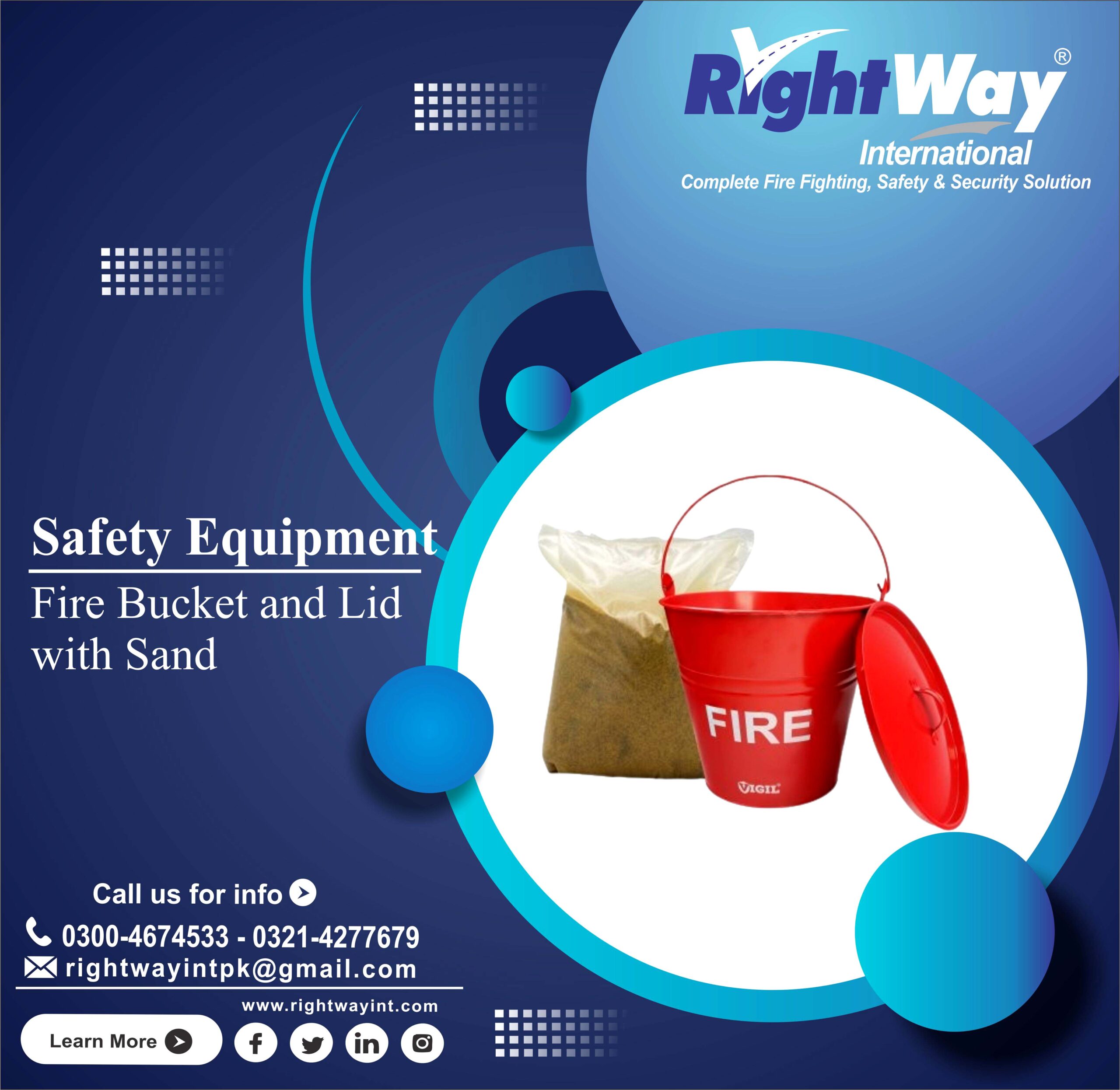 Fire Bucket Types Uses & Price in Pakistan