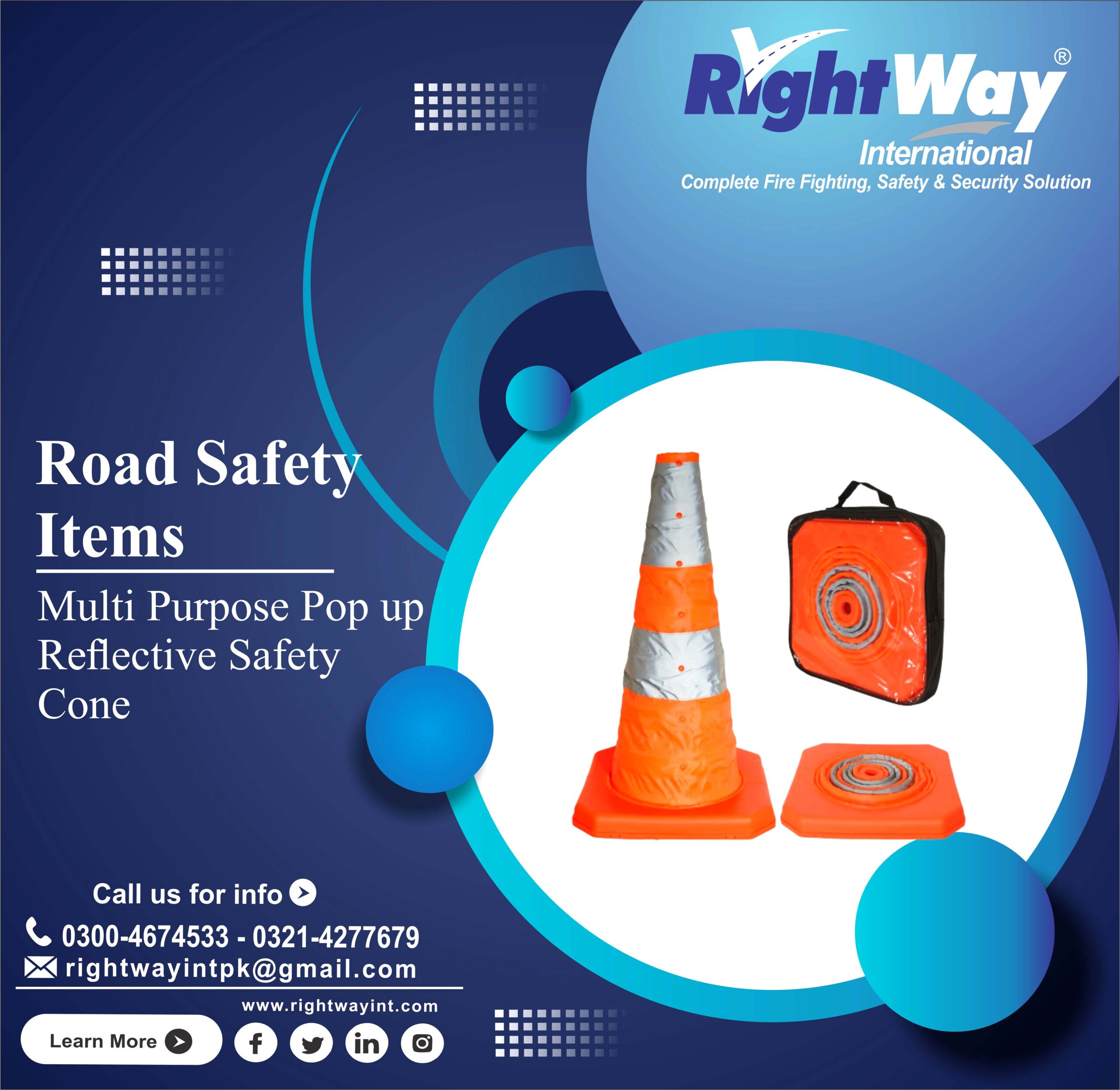 Road Traffic Cones Types Uses & Price in Pakistan