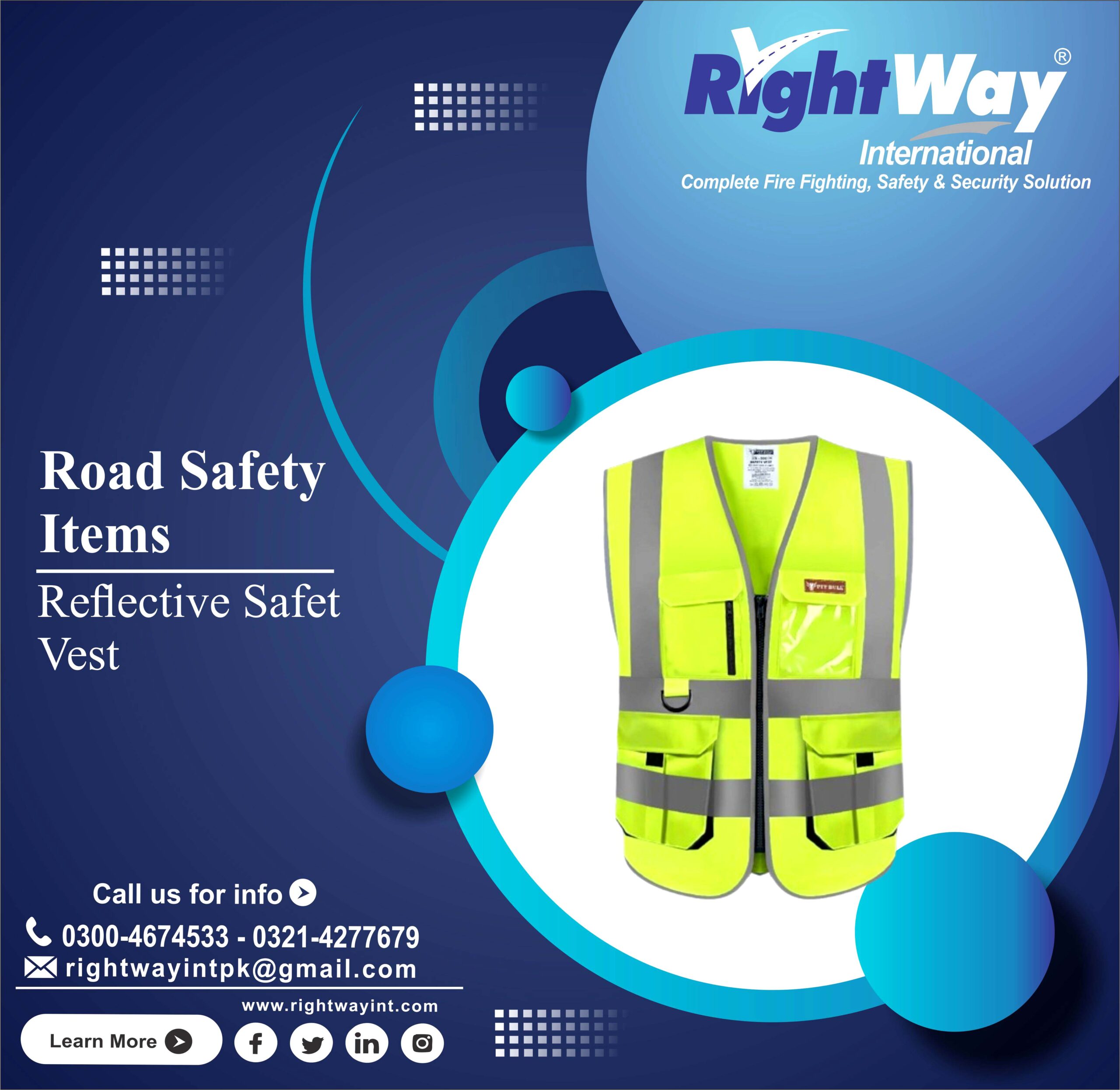 Reflective Safety Vests Types Uses & Price in Pakistan