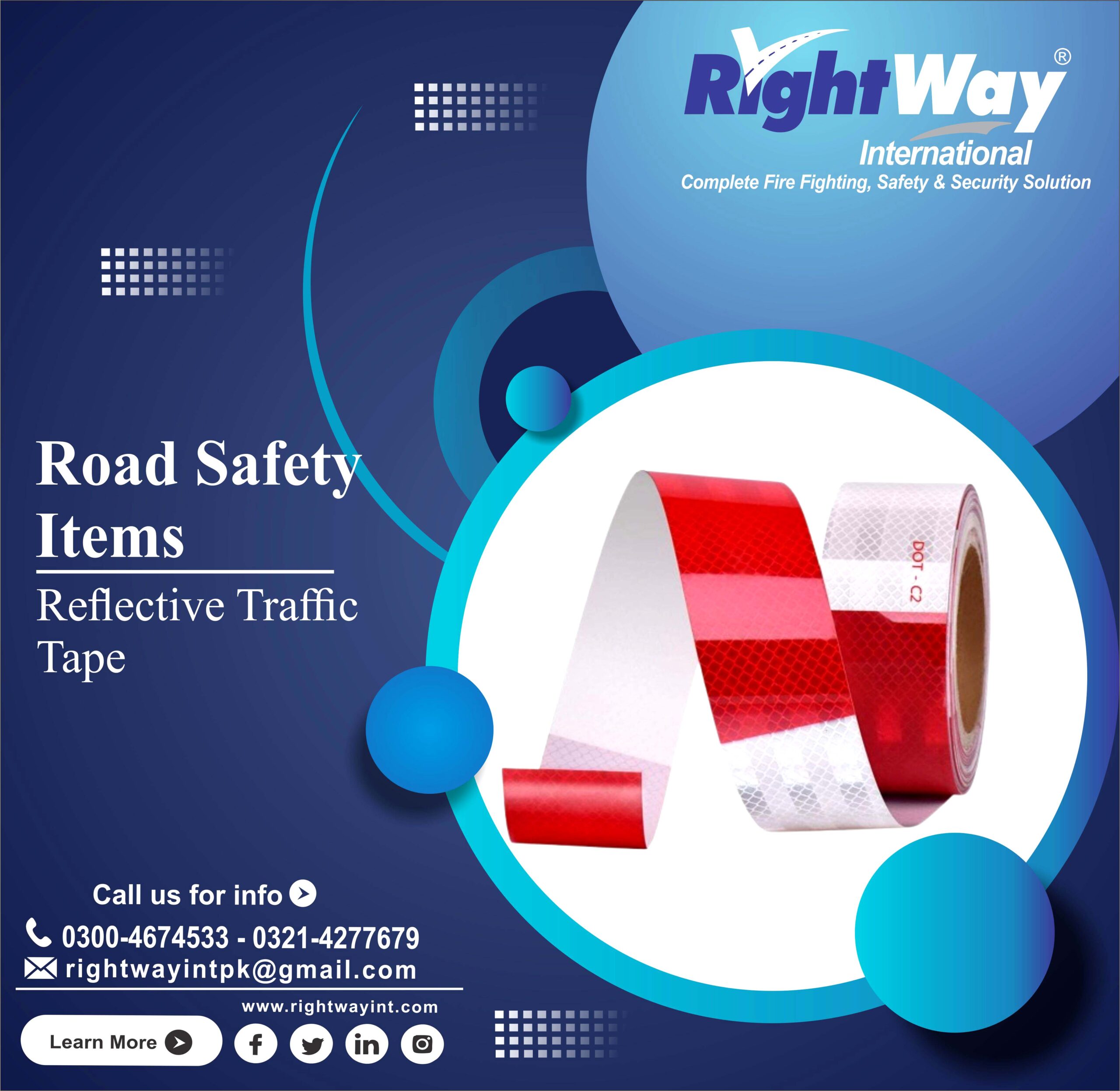 Reflective Tape Types Uses & Price in Pakistan