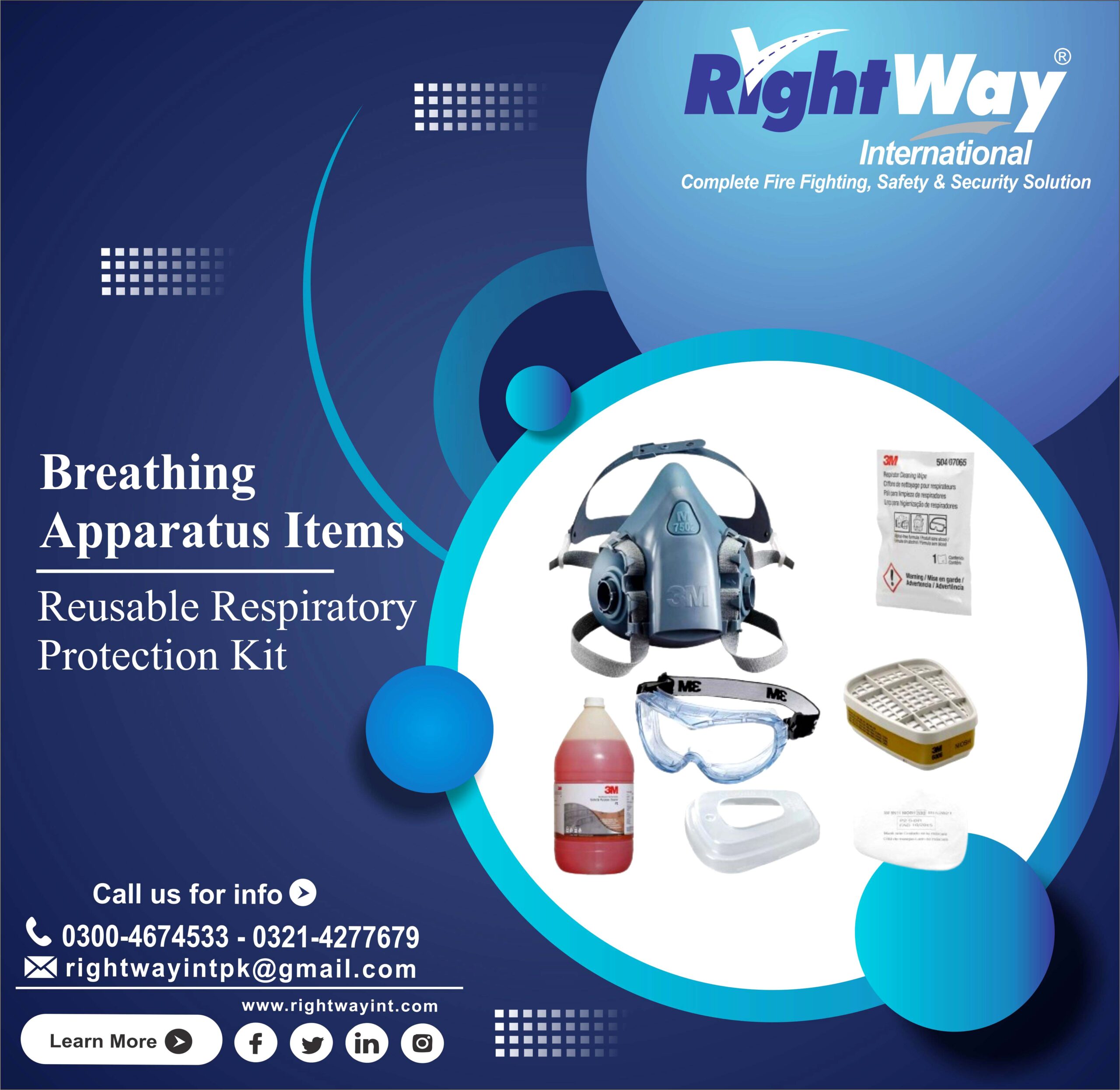 Breathing Apparatus Cleaning Kit Types Uses & Price in Pakistan