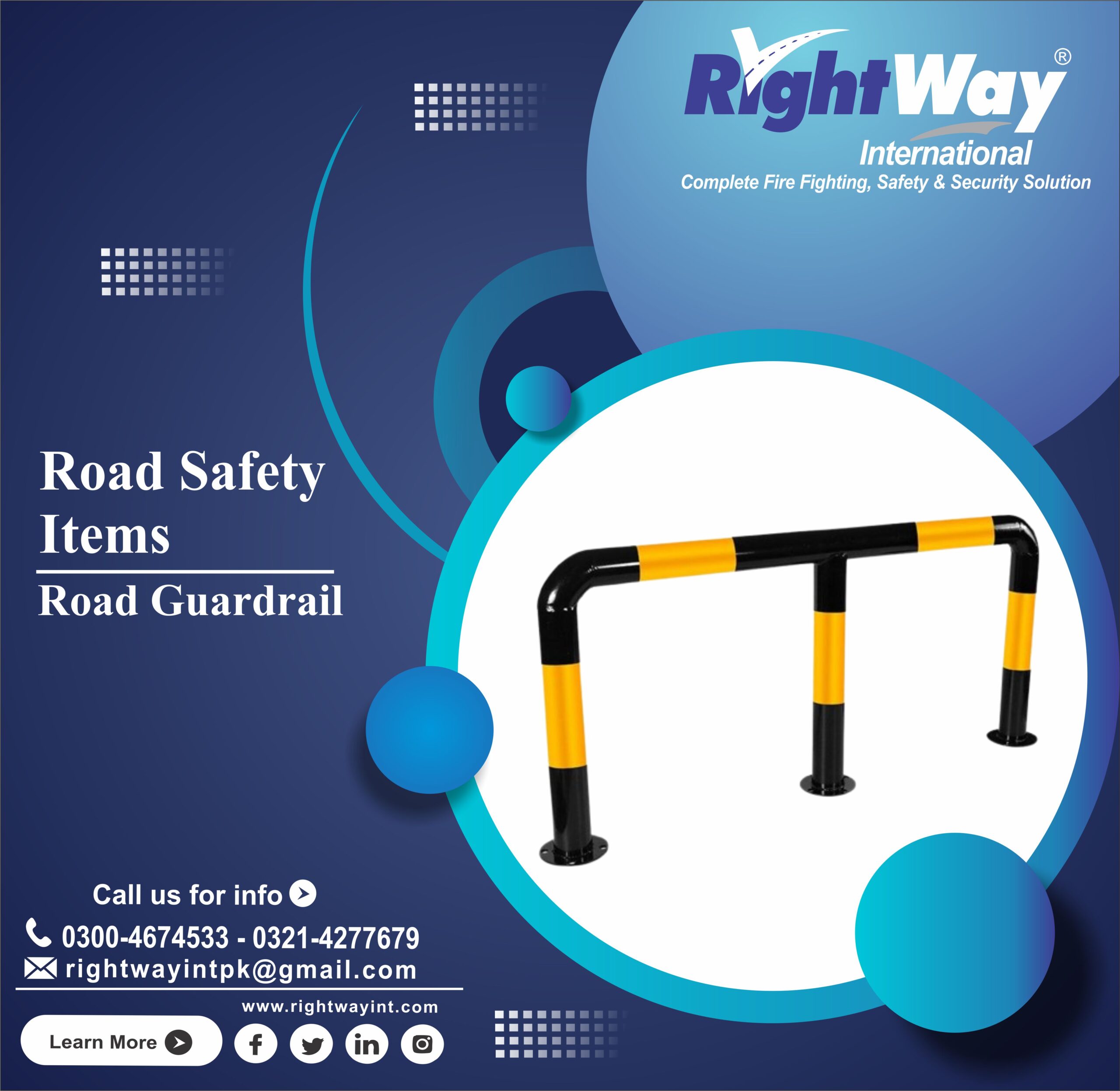 Road Guardrail Types Uses & Price in Pakistan