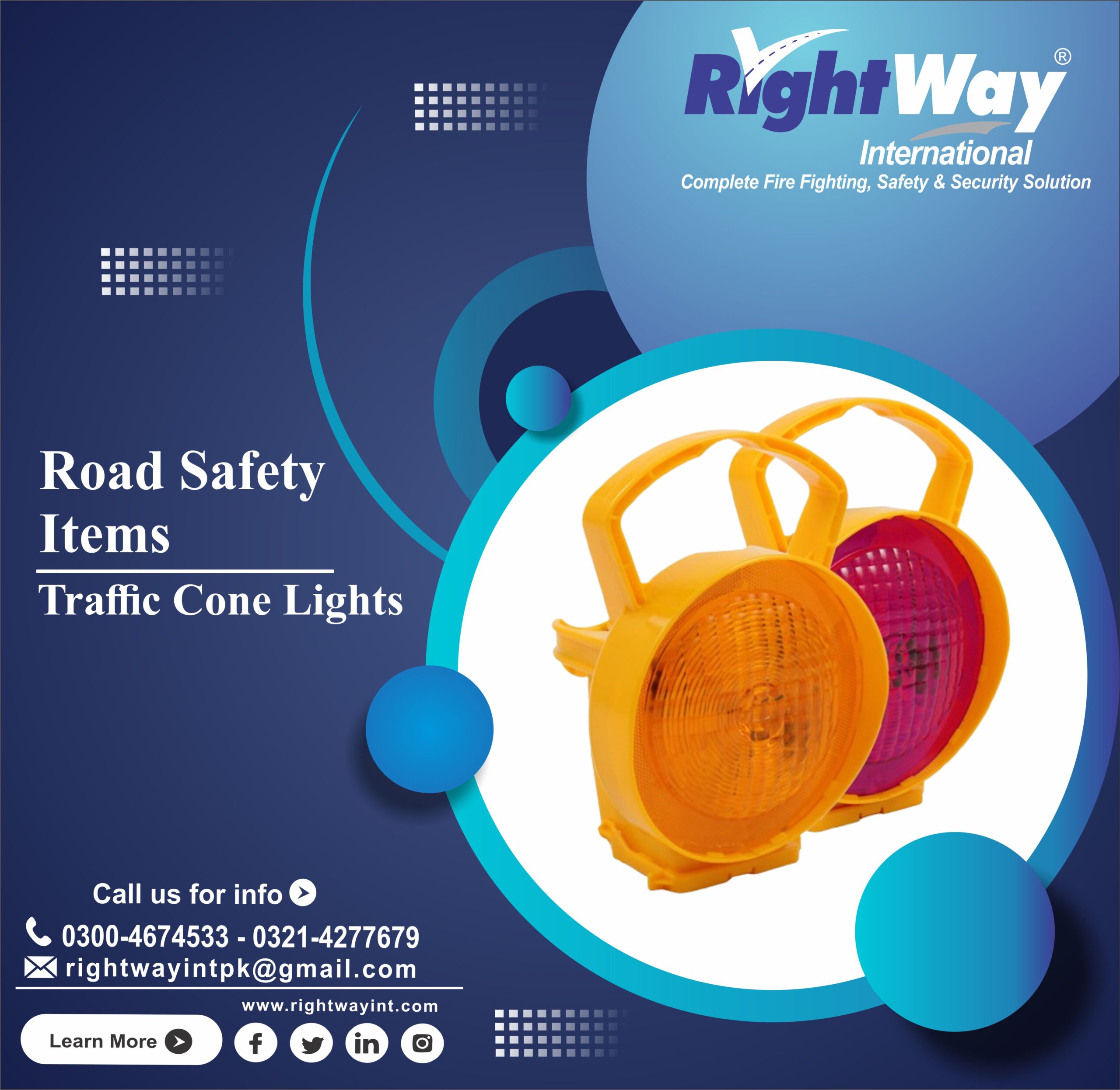 Cone Lights Types Uses & Price in Pakistan