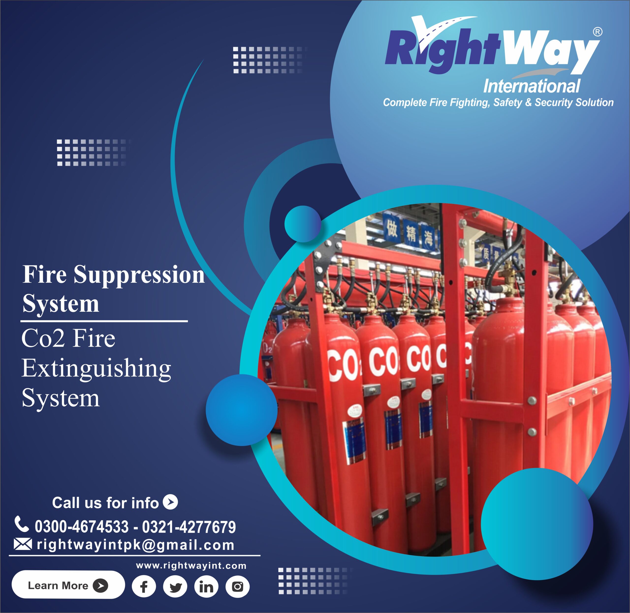 CO₂ Fire Extinguishing System in Pakistan