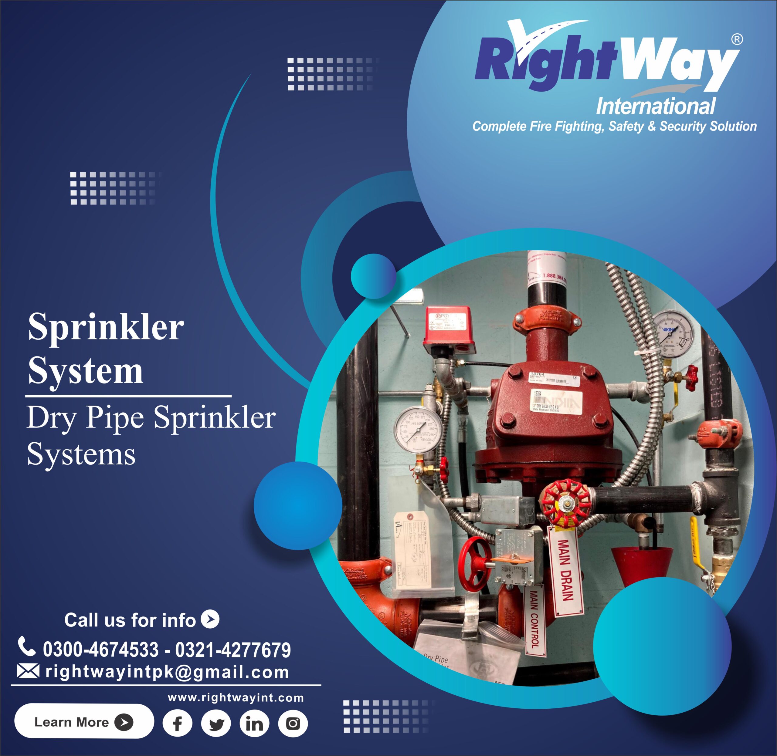 Dry Pipe Sprinkler System Types Uses & Price in Pakistan
