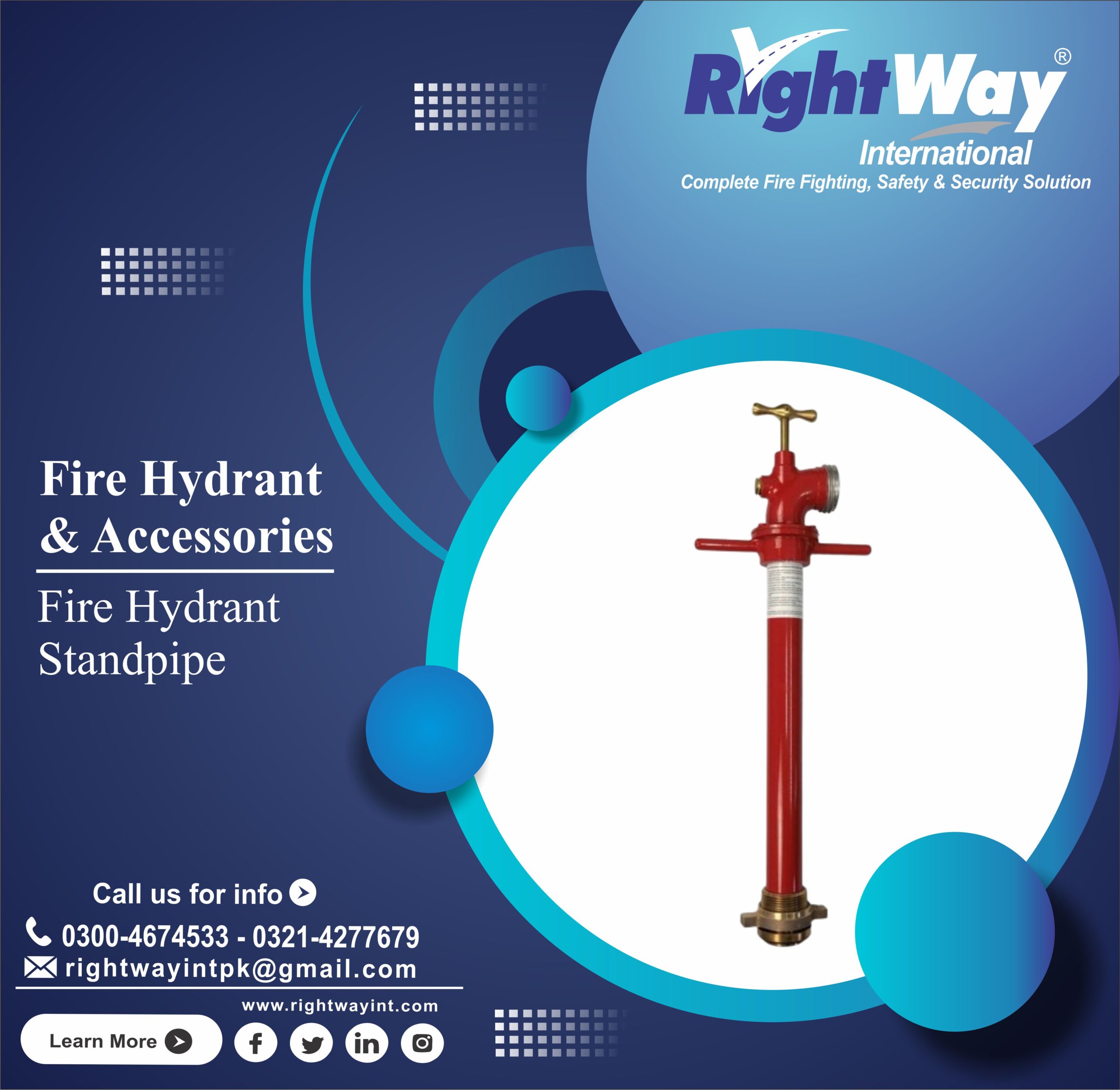 Fire Hydrant Standpipe Types Specifications & Uses in Pakistan