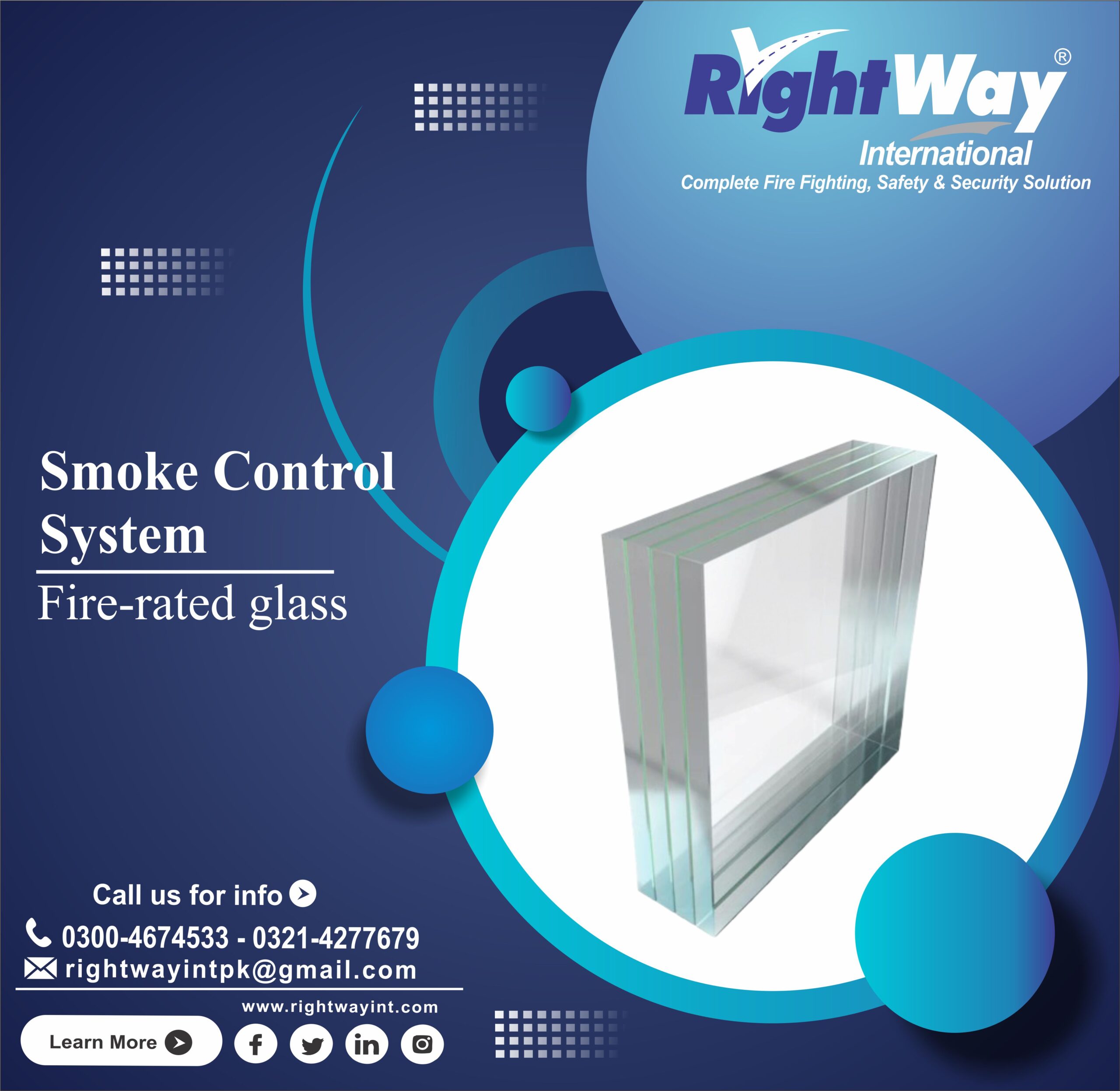 Fire Rated Glass Types Specifications & Uses in Pakistan