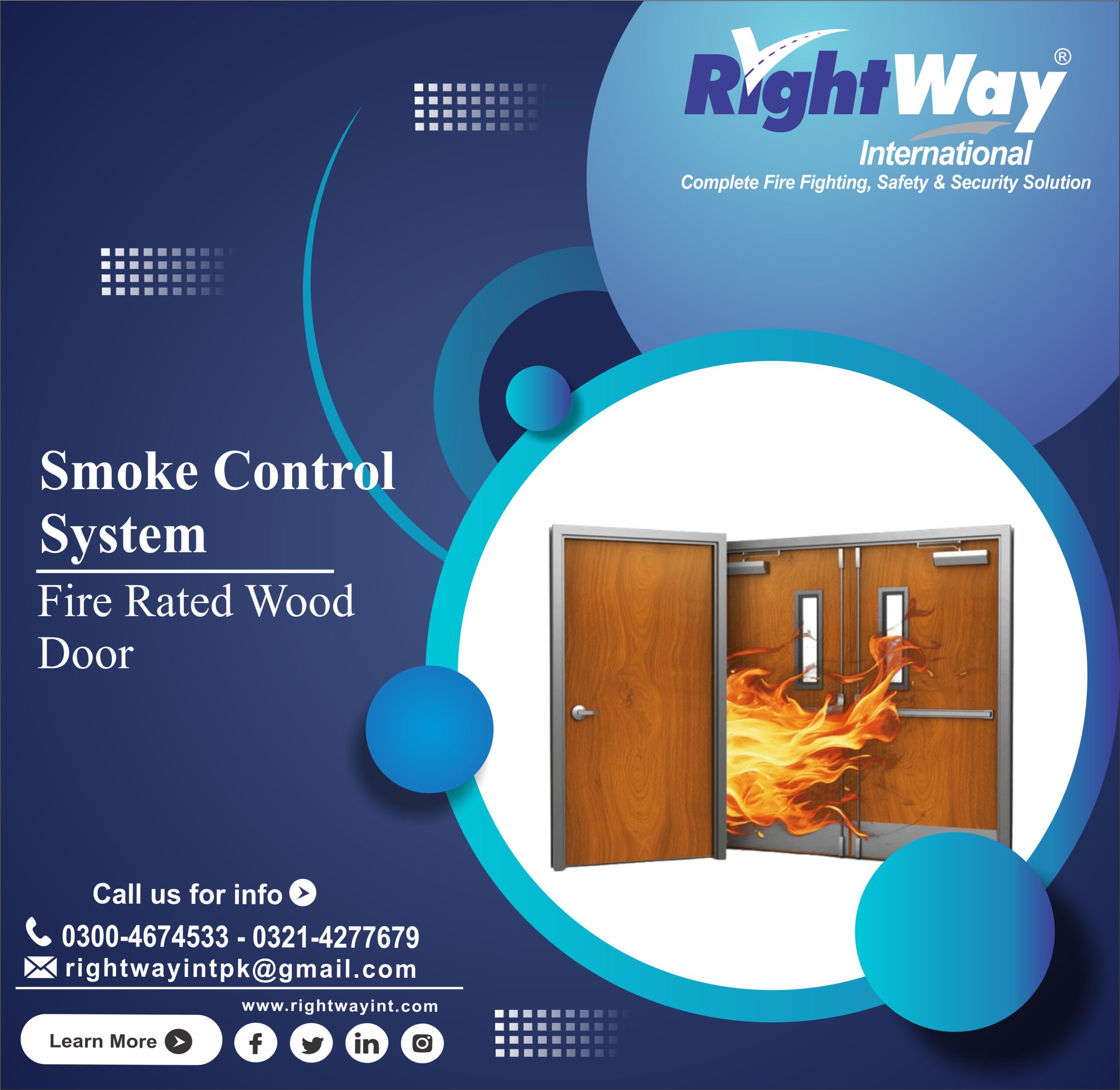 Fire Rated Wood Doors Types Specifications & Uses in Pakistan