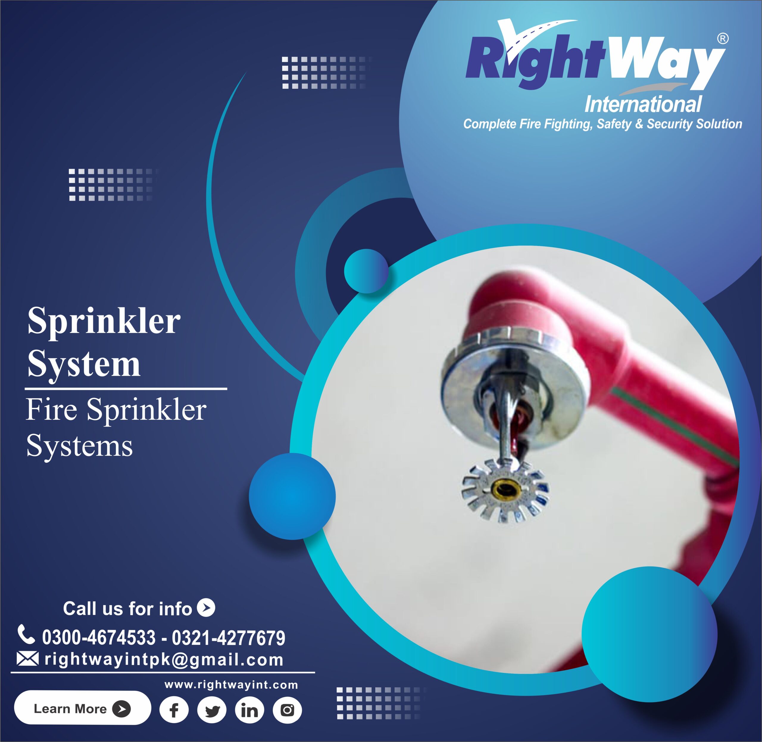 Fire Sprinkler Systems Types Uses & Price in Pakistan