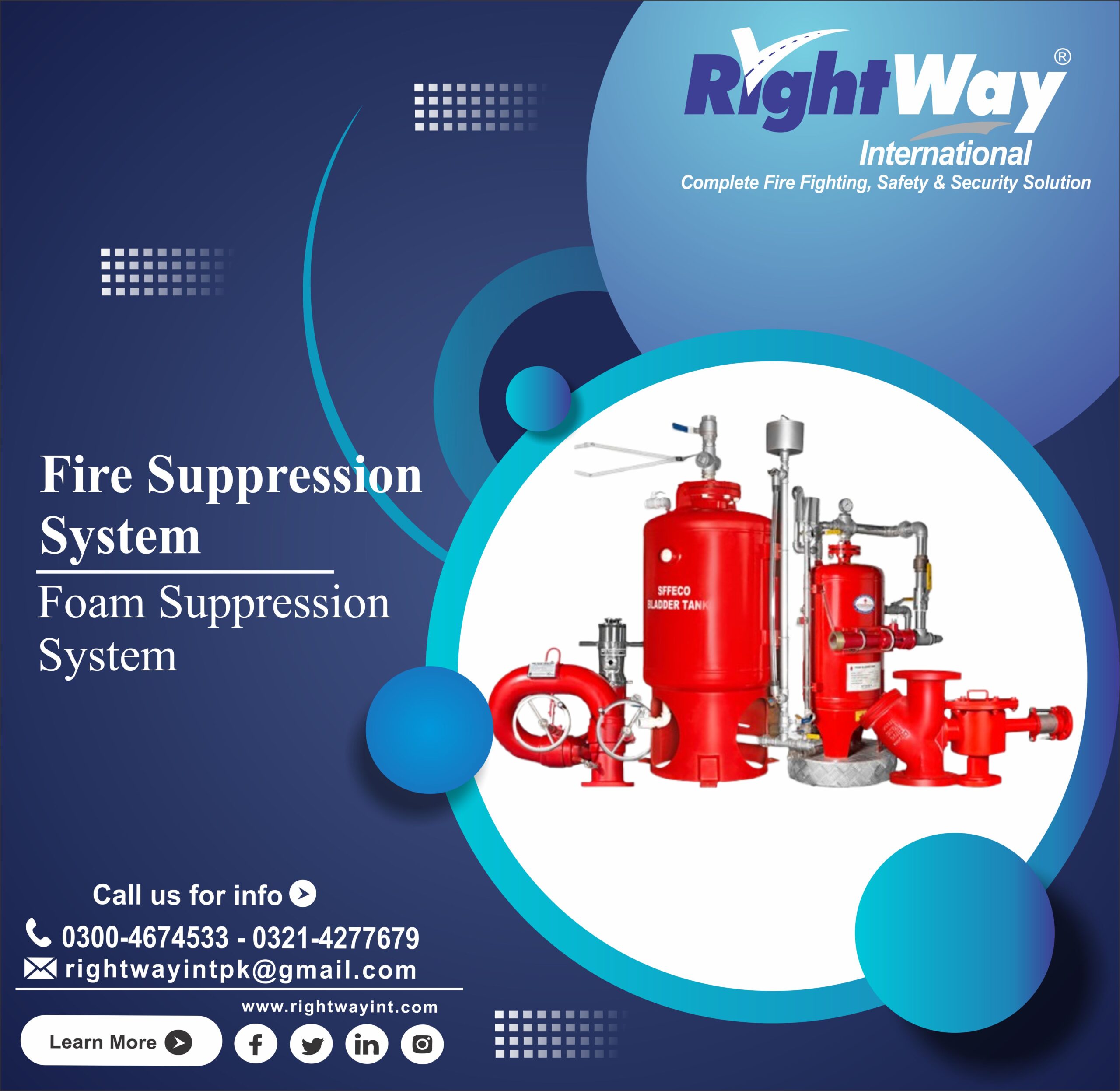 Foam Suppression System In Pakistan