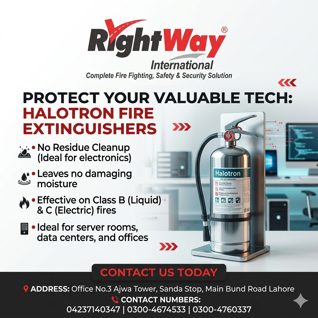 Halotron Fire Extinguisher