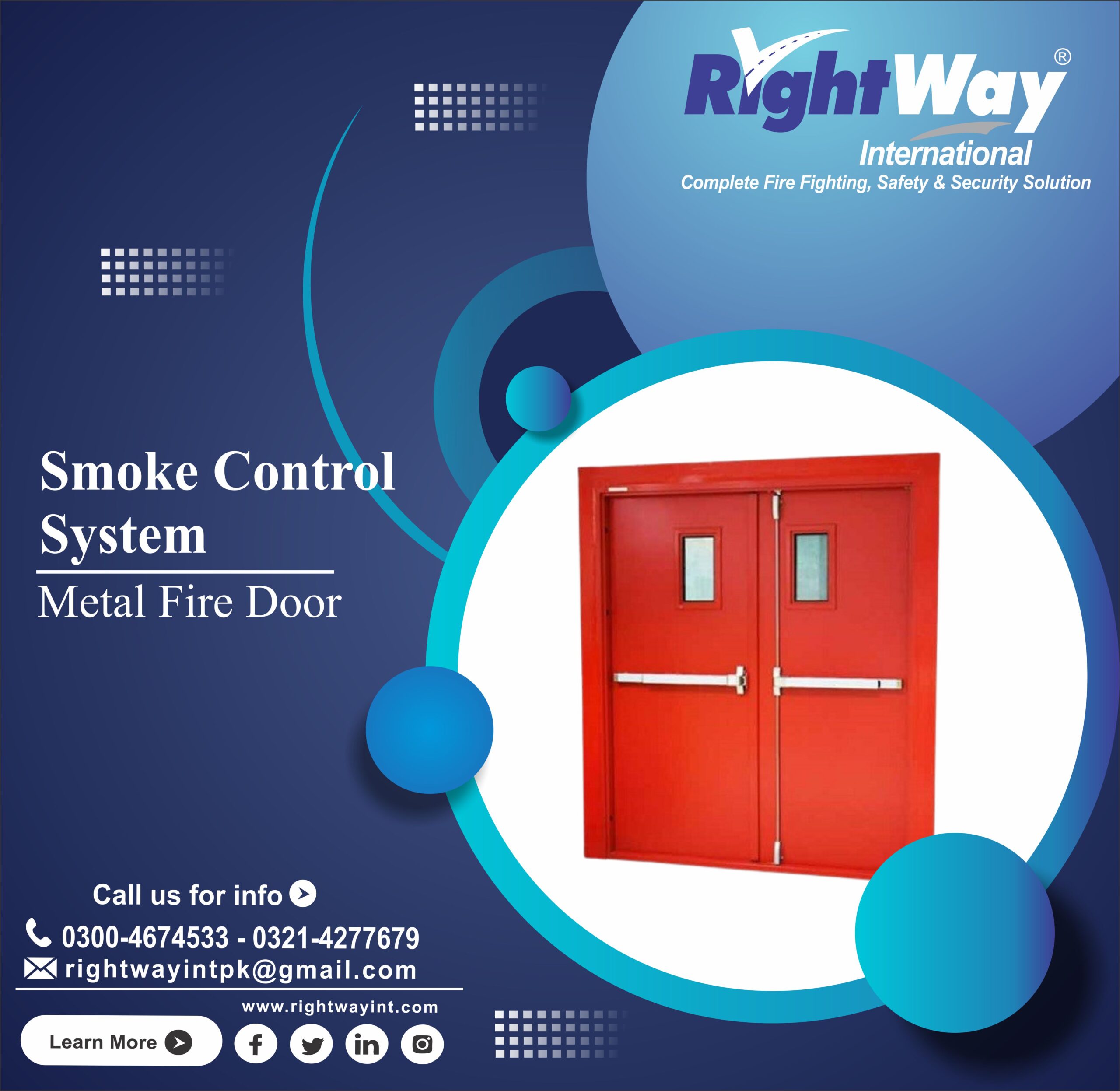 Metal Fire Doors Types Uses & Price in Pakistan