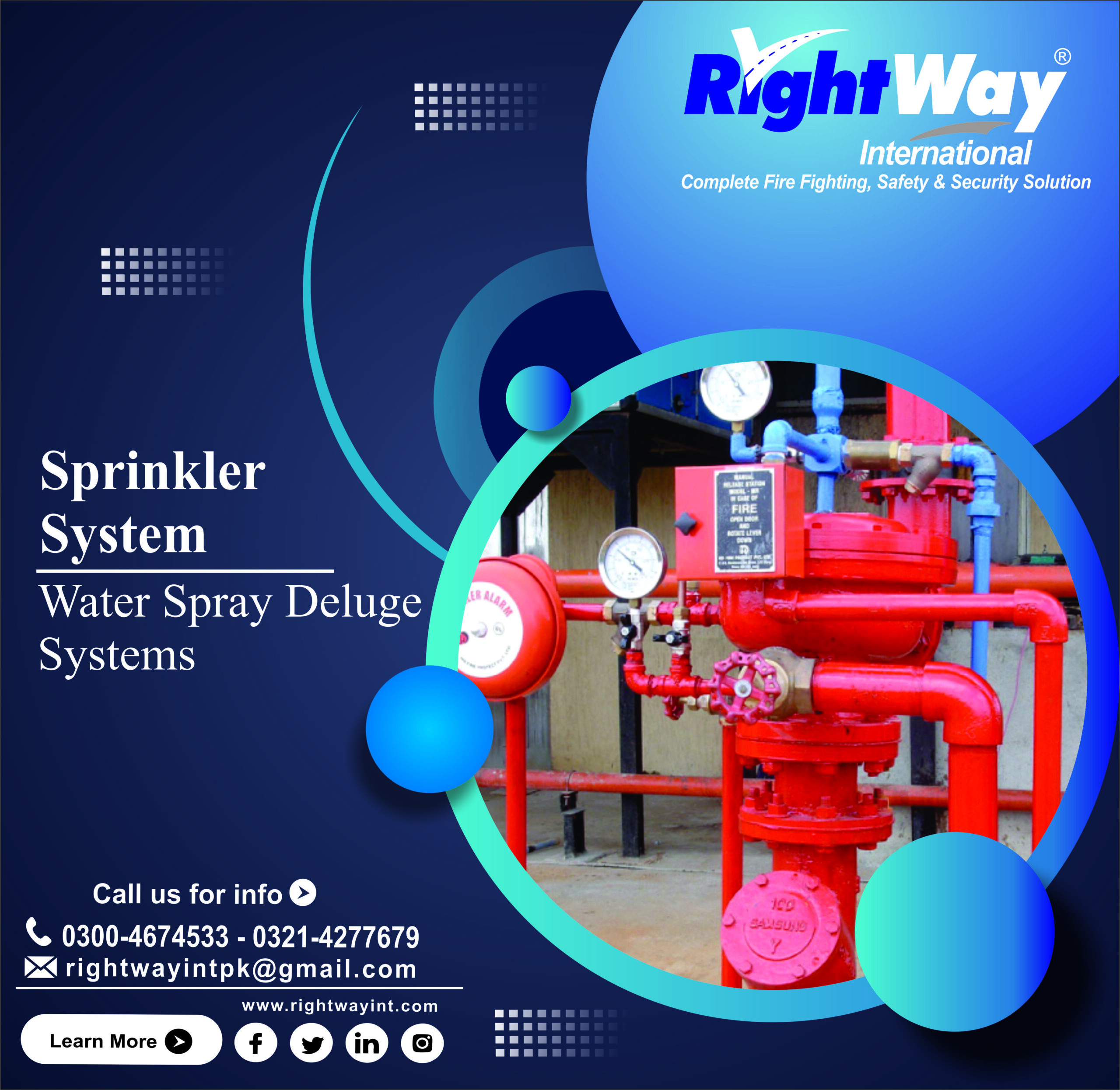 Deluge Fire Sprinkler System Types Uses & Price in Pakistan