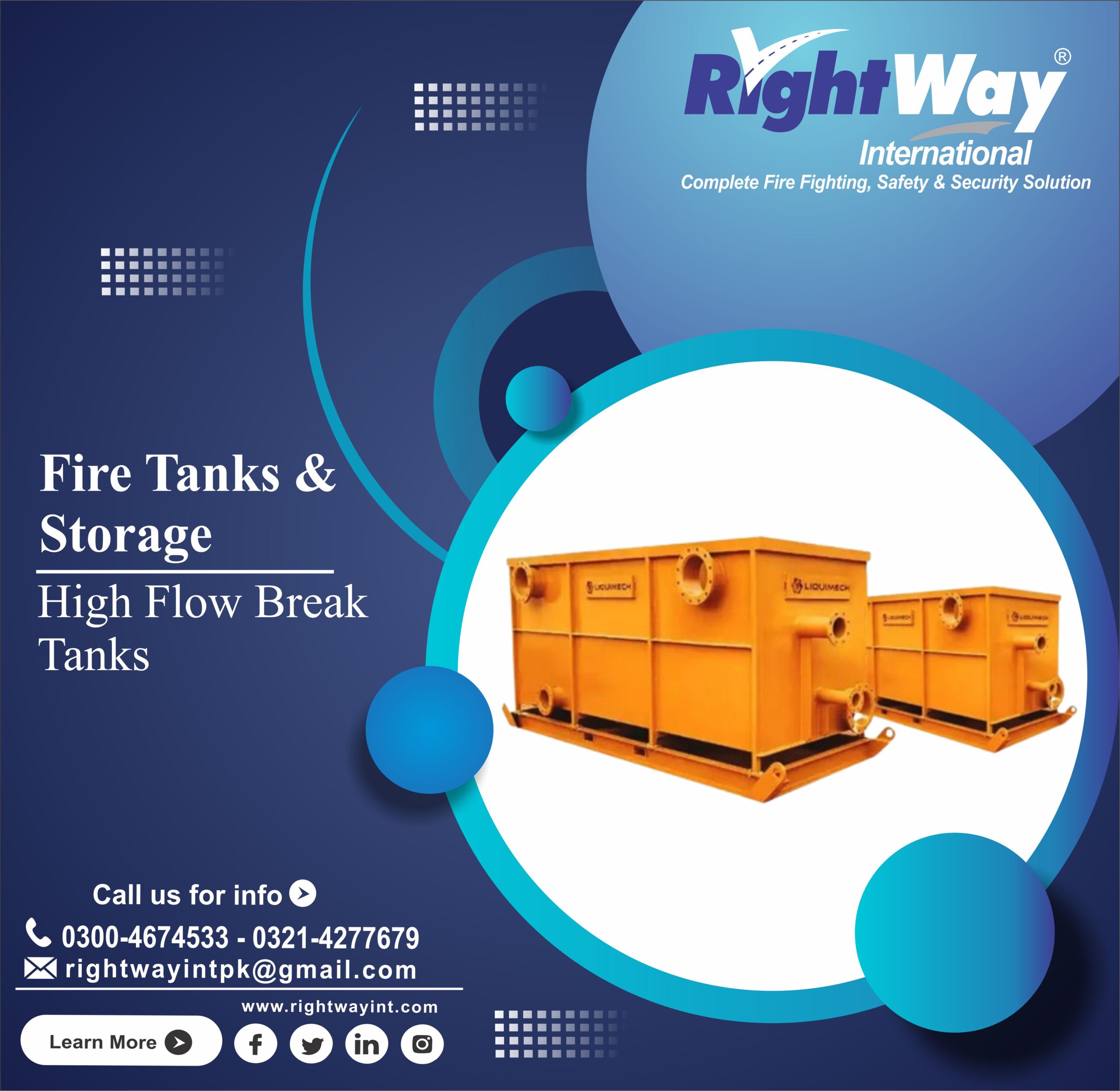 High Flow Break Tanks Complete Guide in Pakistan