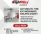 Automatic Fire Extinguisher (Ceiling Mount)