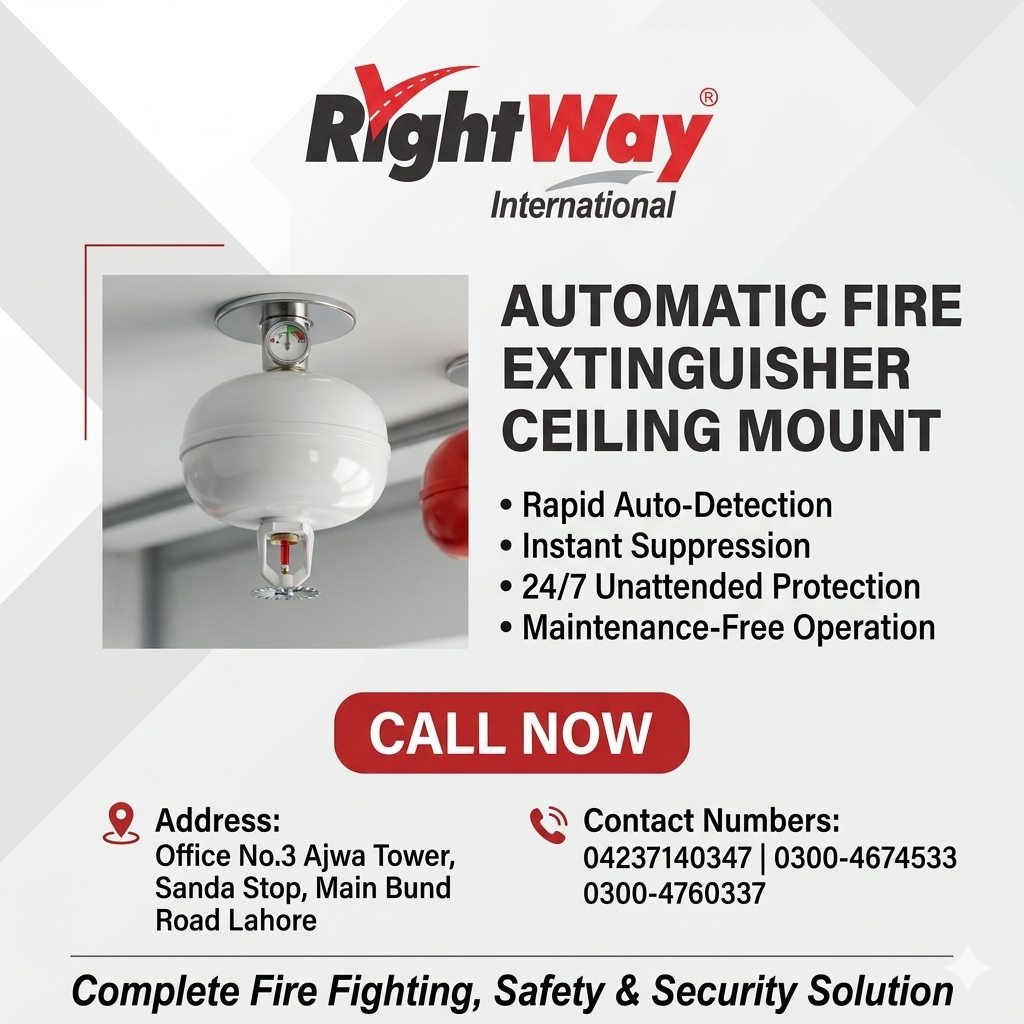 Automatic Fire Extinguisher (Ceiling Mount)