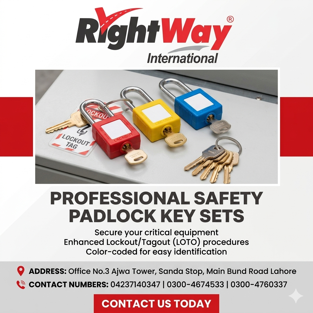 Safety Padlock Key Set