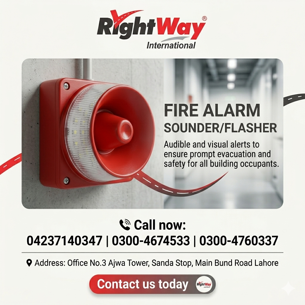 Fire Alarm Sounder Flasher