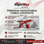 Adjustable Cable Lockout