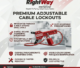 Adjustable Cable Lockout