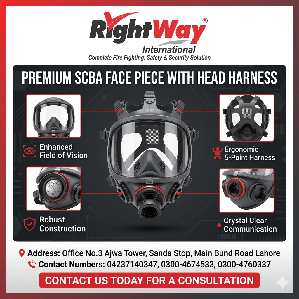 Face Piece With Head Harness