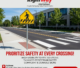 Pedestrian Cross Walk Sign
