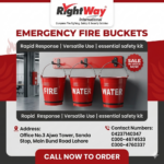 Emergency Fire Bucket