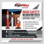 Road Safety Delineator Posts