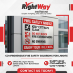 Fire Safety Warning Signs in Pakistan