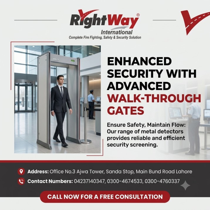 Walk Through Gate in Pakistan