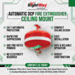 Ceiling Mount Automatic Fire Extinguisher in Pakistan
