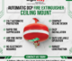 Ceiling Mount Automatic Fire Extinguisher in Pakistan