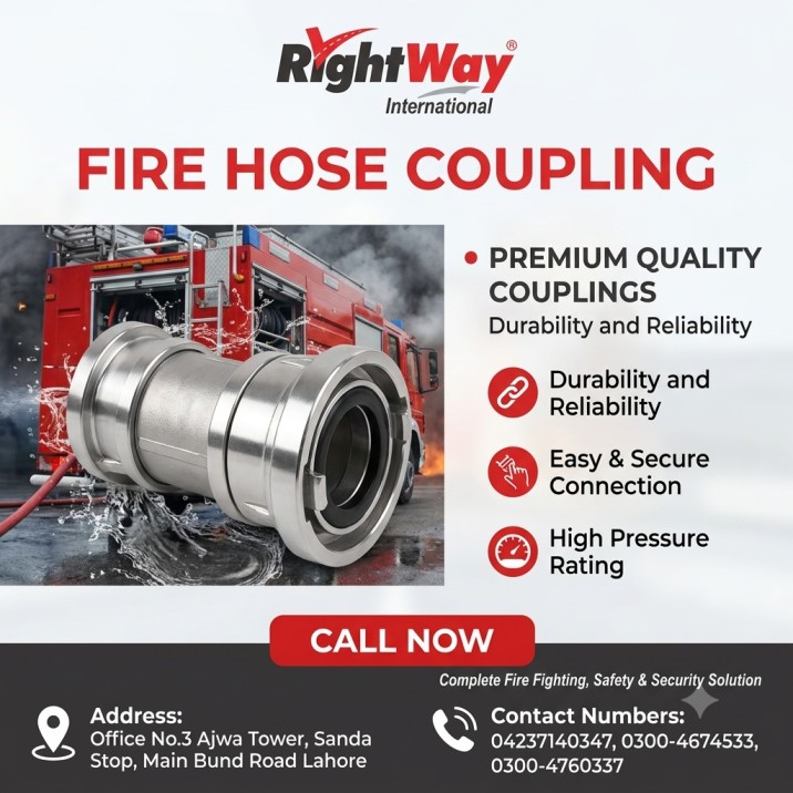 Fire Hose Coupling in Pakistan