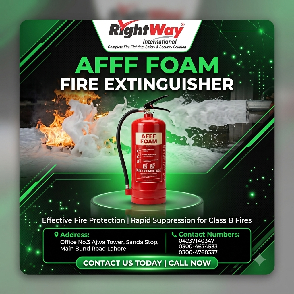 AFFF Foam Fire Extinguisher in Pakistan