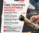 Fire Fighting Adjustable Nozzle