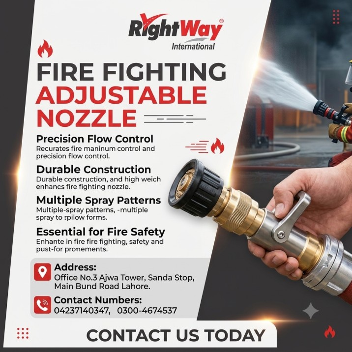 Fire Fighting Adjustable Nozzle
