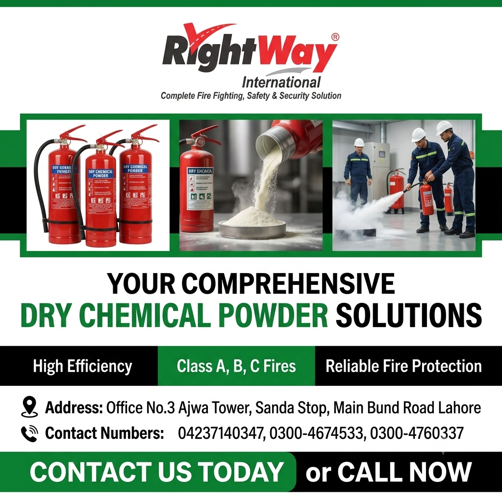 Dry Chemical Powder Fire Extinguisher in Pakistan