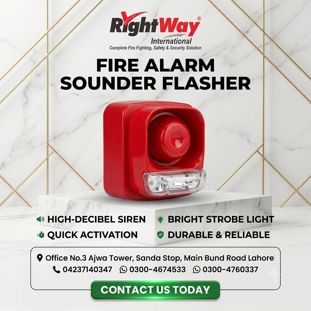 Fire Alarm Sounder Flasher in Pakistan