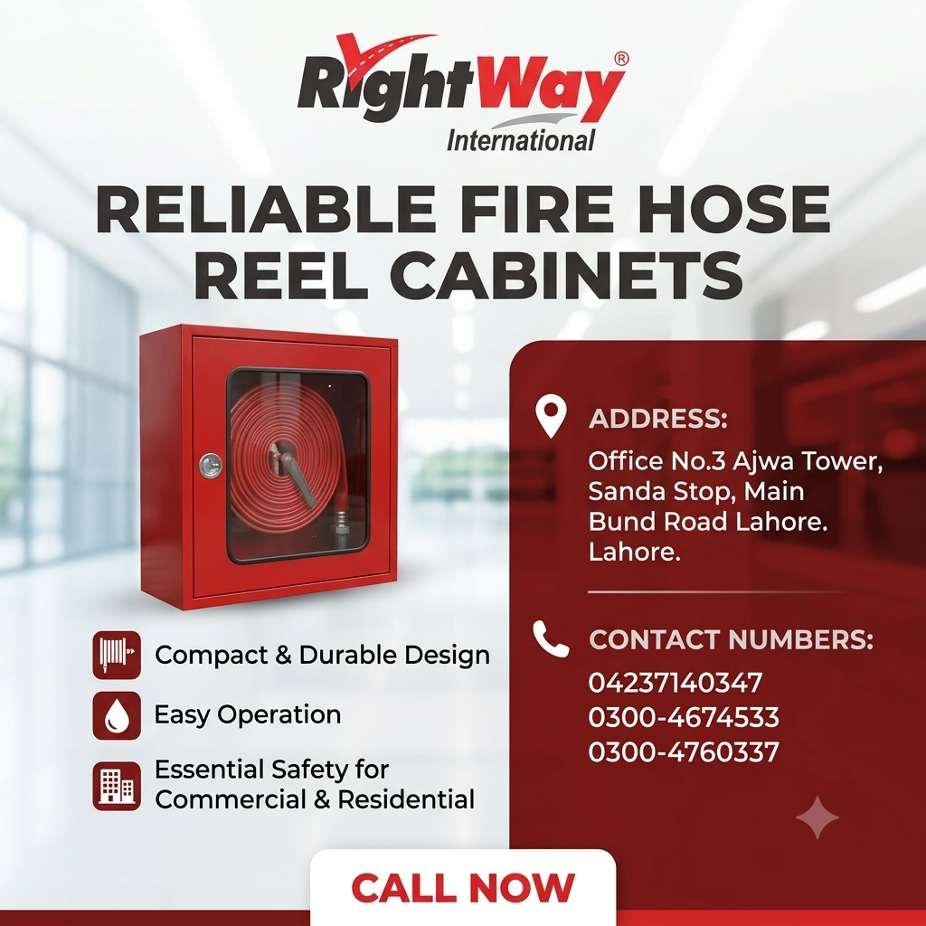 Fire Hose Reel Cabinet in Pakistan