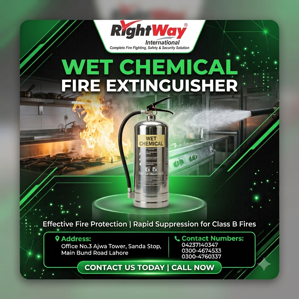 Wet Chemical Fire Extinguisher in Pakistan