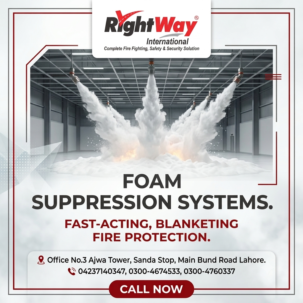 Foam Suppression System in Pakistan