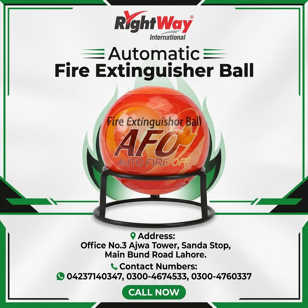 Automatic Fire Extinguisher Ball in Pakistan