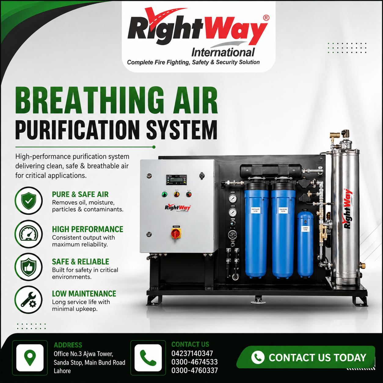 Breathing Air Purification System