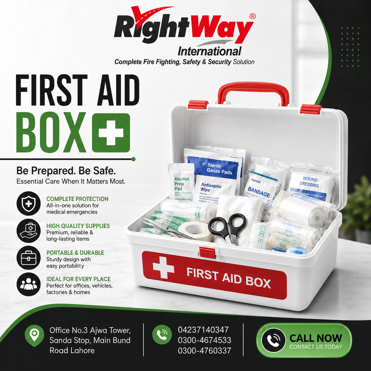 First Aid Box in Pakistan