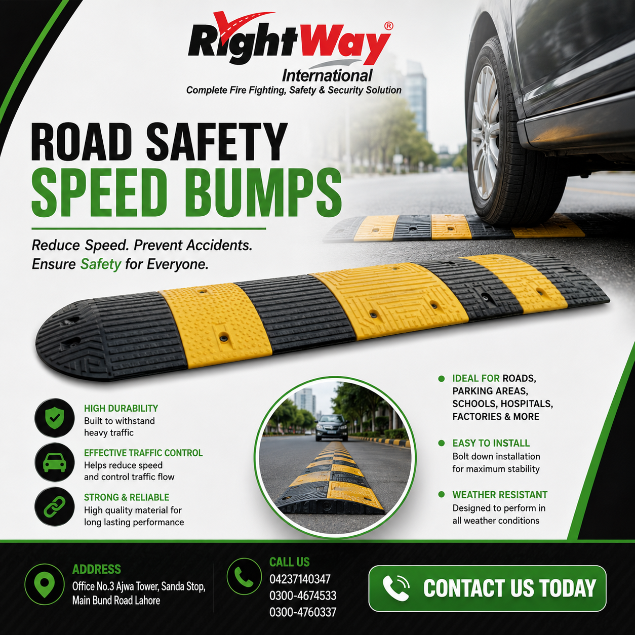 Road Safety Speed Bumps