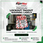 Lockout Tagout Warning Labels in Pakistan