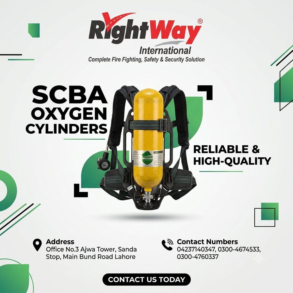 SCBA Oxygen Cylinders in Pakistan